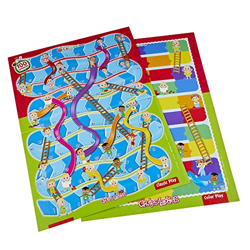 Chutes and Ladders: CoComelon Edition Board Game for Kids Ages 3 and Up, Preschool