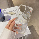 Compatible with iPhone 11 3D Butterfly Floral Clear with Design Aesthetic Women Teen