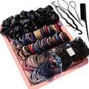 755PCS Hair Accessories for Woman Set Seamless Ponytail