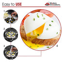 Egg Poacher Pan -Stainless Steel Poached Egg Cooker –Perfect Poached Egg Maker