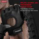 Workout Gloves for Men and Women, Fingerless Weight Lifting Gloves for Exercise