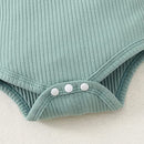 Newborn Baby Girl Clothes Romper Shorts Set Baby Girl Summer Outfits Baby Girl Stuff Gifts Cute Baby Girls' Clothing Green 3-6 Months Girl Clothes