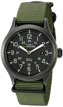 Timex Men's Expedition Scout 40 Green Nylon Slip-Thru Strap Watch