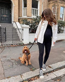 Maternity Leggings Over The Belly Butt Lift - Buttery Soft Non-See-Through