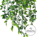 3 Packs Artificial Hanging Plants Fake Plants with Pots for House Bedroom Decor
