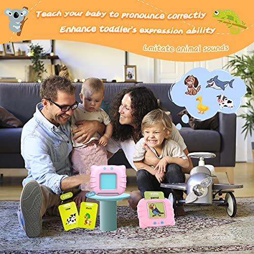 Educational Toys for 2 3 4 5 Year Old Kids Toddler Flash Cards, Learning Toys Age 2-4