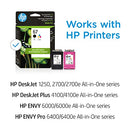 Original HP 67 Black/Tri-color Ink Cartridges (2 Count - Pack of 1) | Works with HP DeskJet