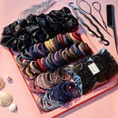 755PCS Hair Accessories for Woman Set Seamless Ponytail