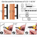 30 Pack | 5 Inch Cabinet Pulls Matte Black Stainless Steel Kitchen Drawer Pulls Cabinet
