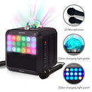 Portable Karaoke Machine - Singsation Star Burst - System Comes w/ 2 Mics