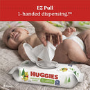 Huggies Natural Care Sensitive Baby Diaper Wipes, Unscented, Hypoallergenic