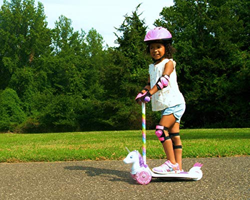 Self Balancing Kick Scooter Toddler Scooter & Kids Scooter, Extra Wide Deck,for Ages 3