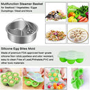 93 Pcs Accessories Set for Instant Pot 5,6,8 Qt, 2 Steamer Baskets, Springform Pan