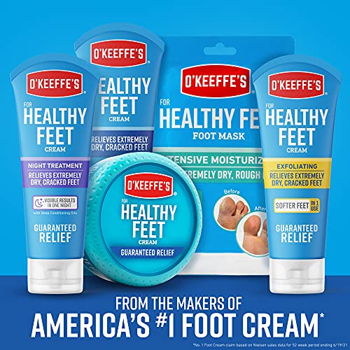 Foot Cream for Extremely Dry, Cracked Feet, 3.2 Ounce Jar