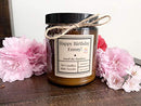 Personalized | Handcrafted Soy Candle | 4oz or 9oz Amber & Clear Jars