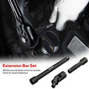 Eastvolt Mechanic Tool Kits, Drive Socket Set, 46 Pieces Socket Set with 72 Teeth