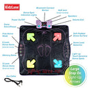 Kidzlane Dance Mat | Light Up Dance Pad with Wireless Bluetooth/AUX or Built in Music