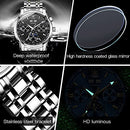 Automatic Mechanical Watches for Men Self Winding no Battery Wrist Watch