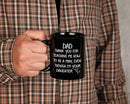 Dad Gifts From Daughter - Thank You For Teaching Me To Be A Man