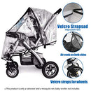 Stroller Rain Cover,Universal Stroller Accessory,Waterproof, Windproof