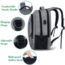Travel Laptop Backpack, Business Anti Theft Slim Durable Laptops Backpack