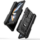 Samsung Galaxy Z Fold 4 Case with Hinge Protection Built-in [Screen Protector] [Kickstand]
