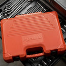 Mechanics Tool Set Drive Socket Wrench Ratchets, SAE/Metric, 122-Piece