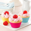 Silicone Cupcake Muffin Baking Cups Liners 30 Pack Reusable Non-Stick Cake Molds Sets