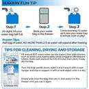 Collapsible Water Tank Container 4 Pack 1.3 Gallon/5L Portable Folding Water Bag