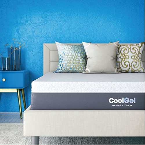 Cool Gel Ventilated Memory Foam 12-Inch Mattress | CertiPUR-US Certified | Bed-in-a-Box, Queen