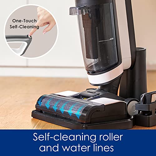 Cordless Hardwood Floors Cleaner, Lightweight Wet Dry Vacuum Cleaners