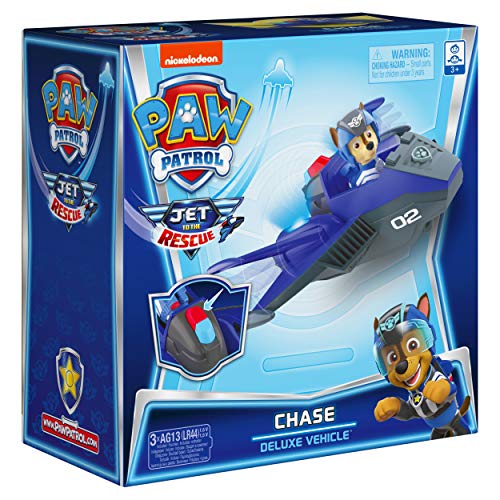 Paw Patrol, Jet to The Rescue Deluxe Transforming Vehicle with Lights