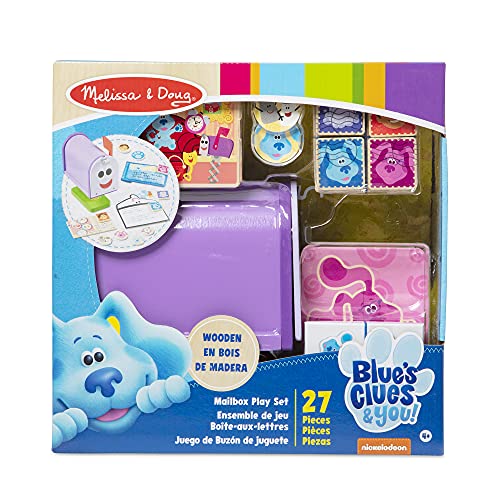 Blue's Clues & You! Wooden Mailbox Play Set (27 Pieces)