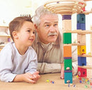 Hape Quadrilla Wooden Marble Run Construction - Vertigo - Quality Time Playing
