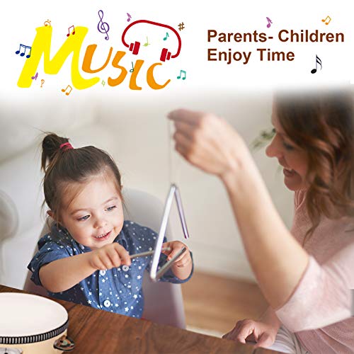 Toddler Musical Instruments Natural Wooden Percussion Instruments Toy for Kids