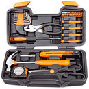 CARTMAN Orange 39-Piece Tool Set - General Household Hand Tool Kit