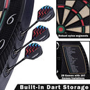 Electronic Dart Board -13.5 inch Dart Board Electronic Scoreboard for 16 Players