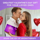 Variety Pack of 6 Shower Bombs with Essential Oils. Self Care and Valentines Day Gifts