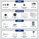 276-piece Rotary Tool Accessories Kit Universal Fitment for Easy Cutting, Carving and Polishing