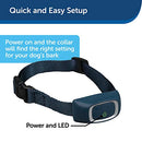 Rechargeable Bark Collar, 15 Levels of Automatically Adjusting Static Correction