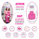 JaxoJoy Complete Kids Cooking and Baking Set - 11 Pcs Includes Apron