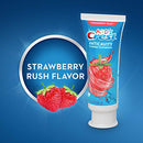 Crest Kid's Cavity Protection Fluoride Toothpaste, Strawberry Rush, 3 Count