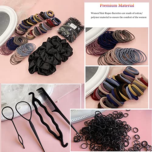 755PCS Hair Accessories for Woman Set Seamless Ponytail