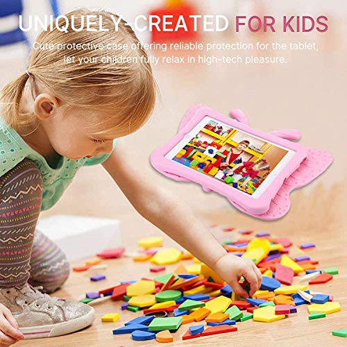 iPad case for Kids, 3D Cartoon Butterfly Non-Toxic