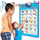 Just Smarty Electronic Interactive Alphabet Wall Chart, Talking ABC & 123s