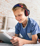 Spider Man Kids Headphones, Adjustable Headband, Stereo Sound, 3.5Mm Jack