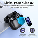 Bluetooth Headphones True Wireless Earbuds 60H Playback LED Power Display Earphones