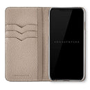 Diary Smartphone Case [Compatible with iPhone 12/12 Pro, Greige] BODT12-GG