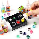 Solong Tattoo Ink Set 54 Complete Colors Pigment Kit 1/6oz (5ml) Tattoo Supply for Tattoo Kit TI1001-5-54