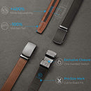 Ratchet Belt for men - Mens Belt Leather 1 3/8" for Casual Jeans - Micro Adjustable Belt